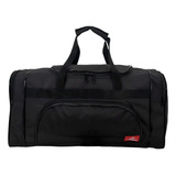 Bolsa Mala Sacola Bagagem Mao Viagem Passeio Media Cor Preto