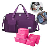 Bolsa Mala Viagem Academia Kit Organizador Necessaire
