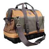 Bolsa Maleta Lona 23 Bolsos Para Ferramentas Fundo Borracha
