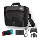 Bolsa Maleta Nintendo Switch Cabe Jogos Cabos Acessórios