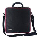 Bolsa Maleta Para 72 Esmaltes Frasqueira Preto C Pink Rsm