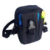 Bolsa Masculina Pochete Militar Pequena De Ombro Tiracolo