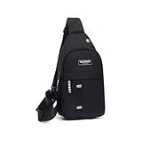Bolsa Masculina Transversal Pochete Bag Tiracolo Esportiva Preto