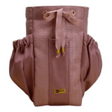 Bolsa Mateira Chimabag Rosa Antigo Texturizada Chimarrão