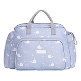 Bolsa Maternidade Grande Azul Fundo Do Mar Pirulitando Baby
