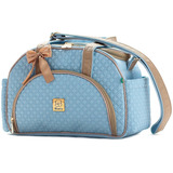 Bolsa Maternidade Pequena Bebe Menina Menino Miellu Pópeti Cor Azul claro