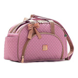 Bolsa Maternidade Pequena Bebe Menina Menino Miellu Pópeti Cor Lilás