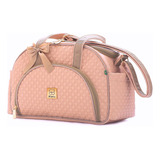 Bolsa Maternidade Pequena Bebe Menina Menino Miellu Pópeti Cor Rosé