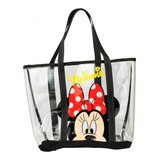 Bolsa Minnie Transparente 33x36cm Disney