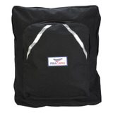 Bolsa Mochila Lona Motoqueiro Gg Cor Preto Desenho Do Tecido Liso
