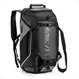 Bolsa Mochila Pretorian Preta Viagem Passeio Treino Academia
