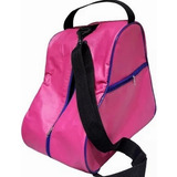 Bolsa Mochila Rosa pink Para Patins Quad In Line