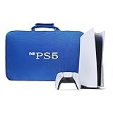 Bolsa Mochila Transporte Para Playstation 5 Digital Ultra E Acessórios Azul