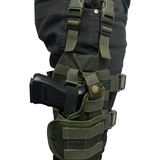 Bolsa Modular Com Coldre De Perna Robocop Leao Verde