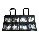 Bolsa Necessaire Manicure Organizadora De Esmaltes Preta