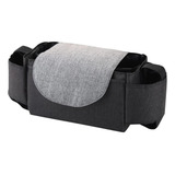 Bolsa Organizador Para Carrinho Bebê Porta Fralda Mamadeira Cor Preto