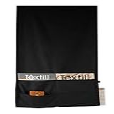 Bolsa Organizadora Lateral De Cama Porta Livro Óculos Lenço Em Gorgurão Cor Preto