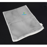 Bolsa P Midias Filtrantes 34x43 Cm Malha Larga Com 3 Peças