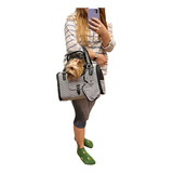 Bolsa P Viajar C Gato cachorro C Guia Interna Rf17