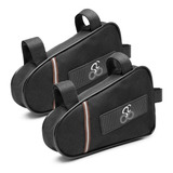 Bolsa Para Bicicleta Modelo Triangular Kit Com 2 Peças