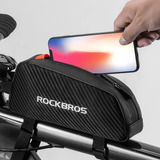 Bolsa Para Bicicleta Quadro Rockbros Celular Porta Objeto