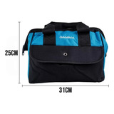 Bolsa Para Ferramentas Em Lona 12 Gb0020 br Gamma Cor Azul preto