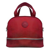 Bolsa Para Marmita Espaçosa Térmica Marmiteira Reforçada Cor Vermelho