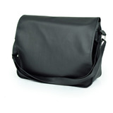 Bolsa Pasta Carteiro Masculina Preto Social Blmmpr92