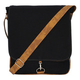 Bolsa Pasta Transversal Tiracolo Masculina Feminina De Lona