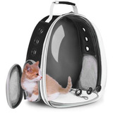 Bolsa Pet Transparente Caes Gatos Transporte Mochila