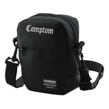 Bolsa Pochet Necessaire Shoulderbag Everbags Combate Compton Cor Preto