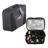 Bolsa Porta Carretilhas Molinete Sumax Sm 11017 8 Divisoes