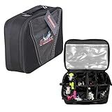 BOLSA PORTA CARRETILHAS OU MOLINETE SUMAX SM 11017 8 DIVISOES REMOVIVEIS