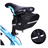Bolsa Porta objetos Para Selim Bike Jws Com Ziper Cor Preto