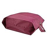 Bolsa Porta Sapato Estampa Lisa Jacki Design Vermelho Escuro