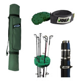 Bolsa Porta Varas Jogá Verde 1 00 Mt Organizador P 6 Varas