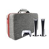 Bolsa Premium Mochila Transporte Para Playstation 5 Fat Digital Ultra E Acessórios Cinza