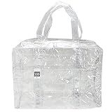 Bolsa PVC Transparente Com Zíper Academia Praia Maquiagem