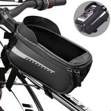 Bolsa Quadro Bike 2l Prova D Agua Celular Gps 7 Acessórios