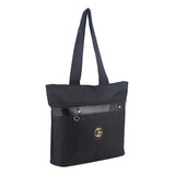 Bolsa Saco Grande Gazz Feminina Barata Grande Media Alça De Ombro Sacola Cor Preto Desenho Do Tecido Lisa