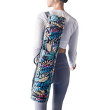 Bolsa Saco Transporte Tapete Yoga Mat Impermeável Om Joy