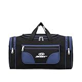 Bolsa Sacola Mala De Viagem Extra Grande Tira Colo Bagagem Mão Azul
