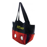 Bolsa Sacola Roupa Mickey Disney Licenciada 30x45 Cm Cor Pre