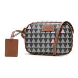 Bolsa Schutz New Triangle Cor Da Correia De Ombro Marrom
