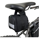 Bolsa Selim Banco Bike Refletivo Impermeável Art Mania