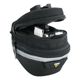 Bolsa Selim De Bicicleta Topeak Survival Tool Wedge Pack Ii Cor Preto