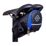 Bolsa Selim Probike Porta Objetos Bicicleta Ciclismo Bike Cor Azul