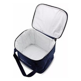 Bolsa Semi Térmica 10 Litros Nylon Azul Bag Freezer