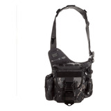 Bolsa Tatica De Ombro Urban C Coldre Velado Invictus Cor Warskin Black