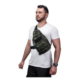 Bolsa Tática Militar Transversal Pochete Unissex Rip Stop